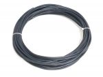 Plastic welding rod PVC-P flexible 4mm Round Gray 10 Meter